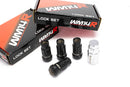 Wheel Mate WM14R 14x1.50 Wheel Locks Black 4 PCS-2