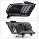 Spyder 13-14 Ford Mustang (HID Only) Projector Headlights w/Turn Signals - Blk PRO-YD-FM13HID-BK-9