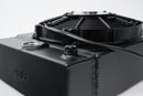 CSF Universal Drag Race / Tuck Radiator w/9in Spal Fan - 10.5in H x 10in L x 3.6in W - Black-4