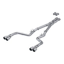 MBRP 15-Up Challenger 5.7L /  17-Up 6.2L/6.4L 3in Race Series Cat-Back w/ Quad Tips AS Exhaust-2