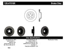 StopTech 02-10 WRX Drilled Right Front Rotor-7