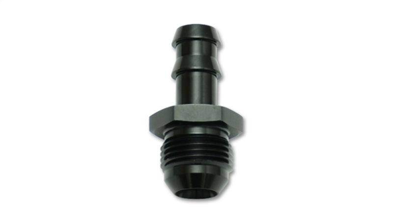 Vibrant -6 AN to 3/8in Barb Straight Fitting - Aluminum - 0