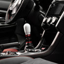 Cobb Subaru 6-Speed Tall Weighted COBB Shift Knob - White (Incl. Both Red + Blk Collars)-8