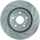 StopTech Select Sport 11-16 Toyota Avalon/ 11-17 Camry SportStop Slotted & Drilled Righ Front Rotor-2