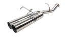 ISR Performance EP (Straight Pipes) Dual Tip Exhaust 4in - 89-94 (S13) Nissan 240sx-3