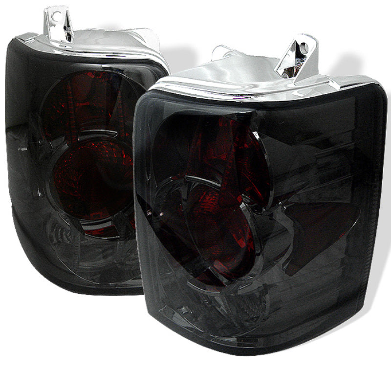 Spyder Jeep Grand Cherokee 93-98 Euro Style Tail Lights Smoke ALT-YD-JGC93-SM - 0