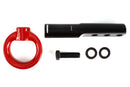 PERRIN 17-21 Honda Civic Si/Type R/Touring/Hatchback Tow Hook Kit Front - Red-4