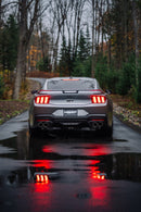 MBRP 2024+ Ford Mustang 5.0L Blk Alum. SS 3in Cat-Back Exhaust w/ Quad Blk Tips (Valve Delete)-4
