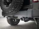 aFe Rebel Series 2.5in 409 SS Axle-Back Exhaust w/Polished Tips 07+ Jeep Wrangler (JK) V6 3.6L/3.8L-3