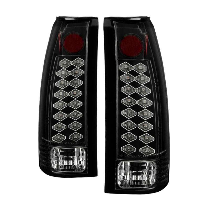 Spyder Chevy C/K Series 1500 88-98/Blazer 92-94 LED Tail Lights Blk ALT-YD-CCK88-LED-BK - 0