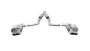 Corsa 2014-2014 Dodge Challenger SRT-8 6.4L V8 Manual Polished Xtreme Cat-Back Exhaust-1