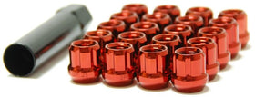 Wheel Mate Muteki Open End Lug Nuts - Red 12x1.25 - 0