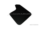 Rally Armor Universal Fit (No Hardware) Basic Black Mud Flap w/ Pink Logo-2