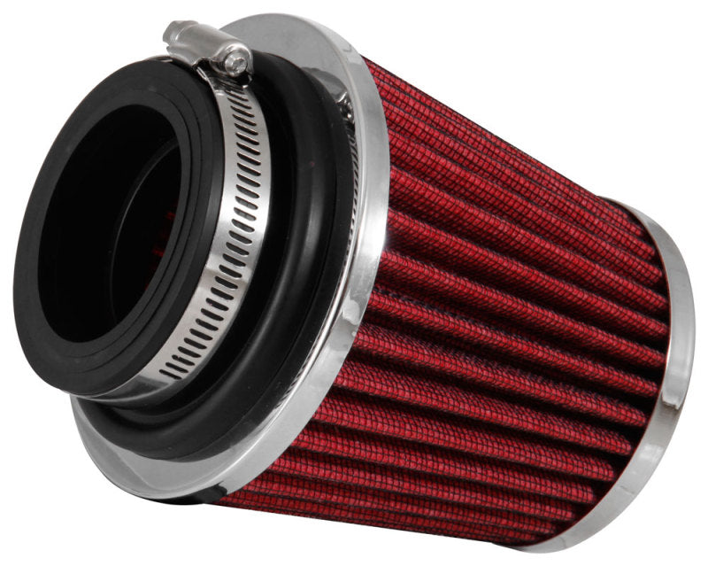 K&N Universal Chrome Filter 2 3/4in FLG / 4 1/2in Bottom / 4 1/2in Height - 0