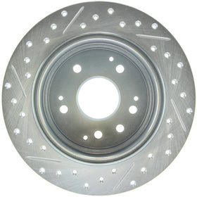 StopTech Select Sport 04-08 Acura TL Drilled & Slotted Rear Driver Side Sport Brake Rotor - 0
