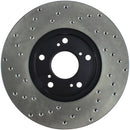 StopTech 06-08 Civic GX / 02-04 CR-V / 98-02 Honda Accord V6 / 03-07 Accord 4 cyl/V6 MT Drilled Lef-2