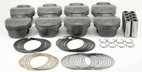 Mahle MS Piston Set SBF 304ci 3.640in Bore 3.65in Stroke 5.933in Rod .866 Pin 3cc 11.3 CR Set of 8 - 0