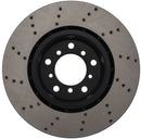 StopTech 01-06 BMW M3 Drilled Left Front Rotor-7