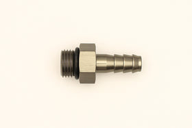 DeatschWerks 6AN ORB Male To 5/16in. Male Triple Barb Fitting (Incl. O-Ring) - 0