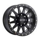 Method MR304 Double Standard 17x8.5 0mm Offset 8x6.5 130.81mm CB Matte Black Wheel-1