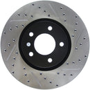 StopTech 07-09 Mazda 3 Left Front Slotted & Drilled Rotors-8