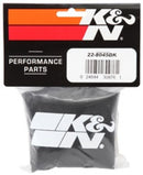 K&N 6in ID x 6inH Closed Top Black Drycharger Air Filter Wrap-4