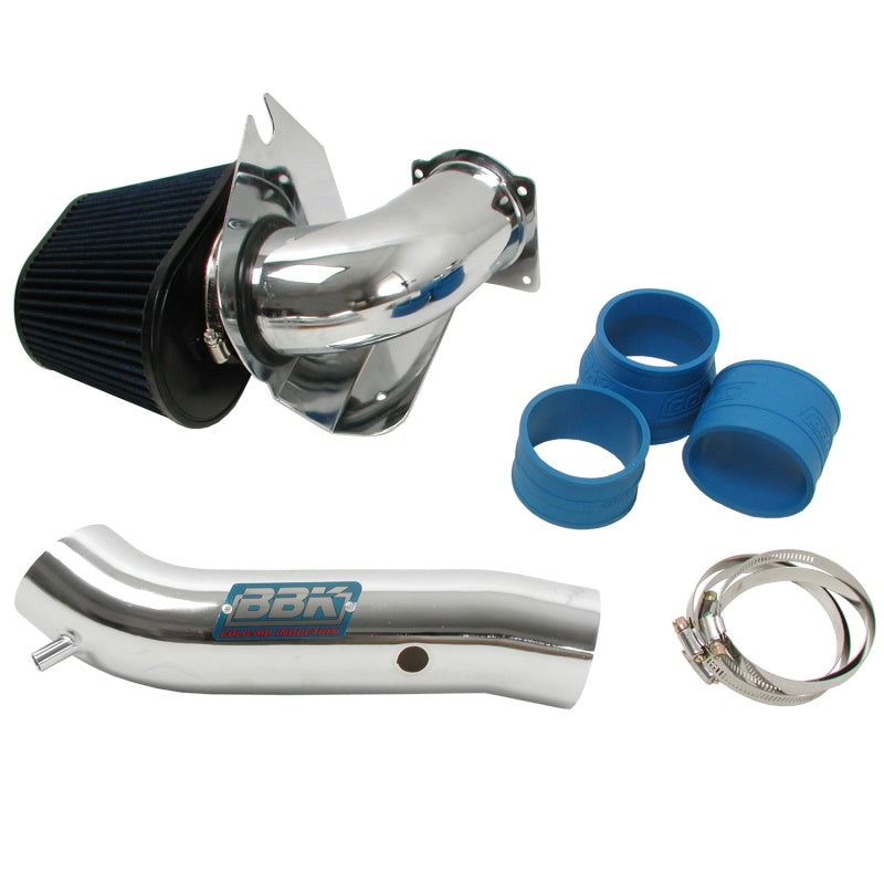 BBK 99-04 Mustang V6 Cold Ar Intake Kit - Chrome Finish - 0