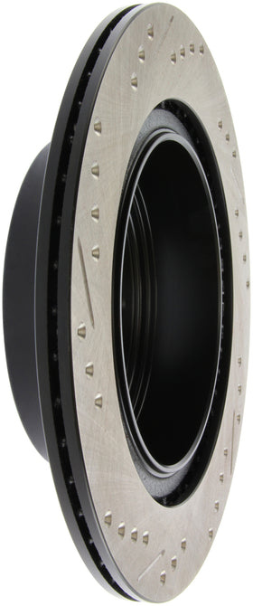 StopTech 06-07 350Z / 05-07 G35 / 06-07 G35X SportStop Slotted & Drilled Rear Left Rotor - 0