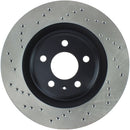 StopTech 12 Audi S4 Rear Right Drilled Rotor-1
