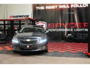 Spyder Chevy Cruze 11-14 Projector Headlights LED Halo -DRL Blk High H1 Low H7 PRO-YD-CCRZ11-DRL-BK-7