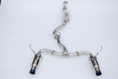 Invidia 2022+ Subaru WRX N1 Twin Outlet Single Layer Tip Cat-Back Exhaust-9