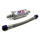 Nitrous Express 4AN Pure-Flo N2O Filter & 7 Stainless Hose (Lifetime Cleanable)-2