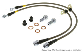 StopTech 93-98 Volkswagen Golf Stainless Steel Rear Brake Lines - 0