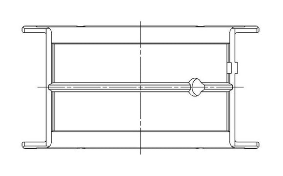 ACL Chevrolet V8 4.8L/5.3L/5.7L/6.0L Race Series .10 Oversize Main Bearing Set