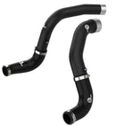 aFe BladeRunner Black 3in Intercooler Hot & Cold Side Pipe Kit 20-21 Jeep Wrangler V6-3.0L (td)-9