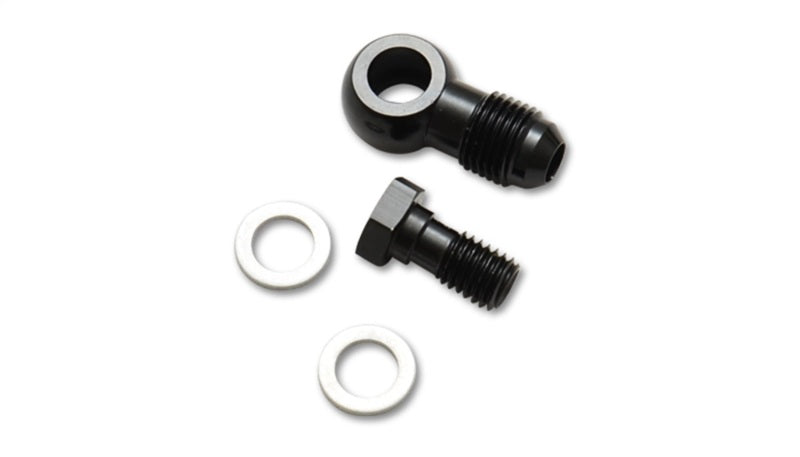 Vibrant -3AN Male Banjo Fitting 10mm x 1.5 Metric Aluminum + 2 Washers - 0
