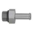 DeatschWerks 6AN ORB Male To 5/16in Barb Fitting (Single Barb - Incl O-Ring)-4