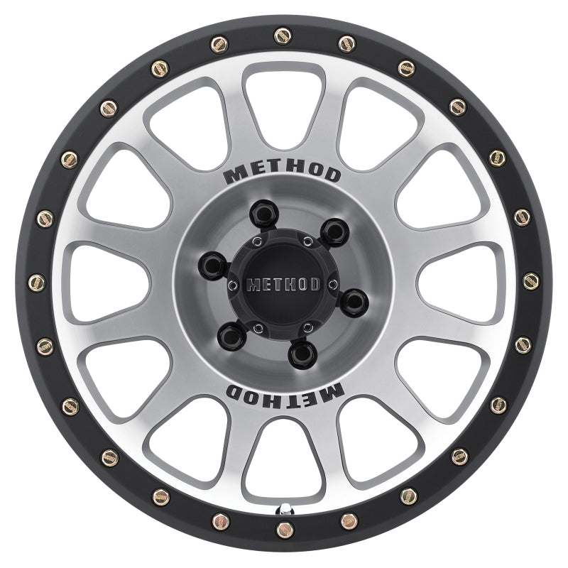 Method MR305 NV 17x8.5 0mm Offset 6x5.5 108mm CB Machined/Black Street Loc Wheel - 0