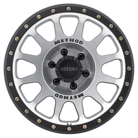 Method MR305 NV 17x8.5 0mm Offset 6x135 94mm CB Machined/Black Street Loc Wheel - 0