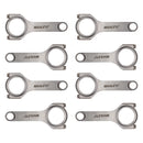 Manley Chevrolet LS 6.125 Length H Tuff Series Connecting Rod Set w/ ARP 2000 Bolts-8