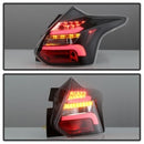 Spyder 12-14 Ford Focus 5DR LED Tail Lights - Black (ALT-YD-FF12-LED-BK)-12