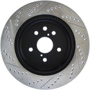 StopTech Power Slot 06-11 Lexus GS Series / 06-12 IS350 Rear Left Drilled & Slotted Rotor-4
