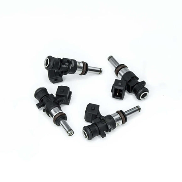 DeatschWerks Bosch EV14 Universal 40mm Compact Matched Set of 4 Injectors 500cc (Extended Nozzle)