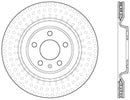 StopTech 12-13 Audi A6 Quattro/11-12 A7 Quattro / 10-13 S4 Rear Left Cryo Slotted Rotor-1