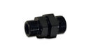Vibrant -12 x -10 ORB Male to Male Union Adapter - Anodized Black-1