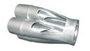 Vibrant 4-1 SS Merge Collectors (2-1/8in Inlet Slipover ID 3-1/2in Merge Outlet OD) Single Unit-2