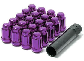 Wheel Mate Muteki Closed End Lug Nuts - Purple 12x1.50 - 0