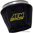 AEM Air Filter Wrap Black 7.5in Length x 5in Width x 5in Height-1