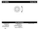 StopTech 12-15 Jeep Cherokee SRT8 Sport Slotted & Drilled Rear Driver Side Brake Rotor-4