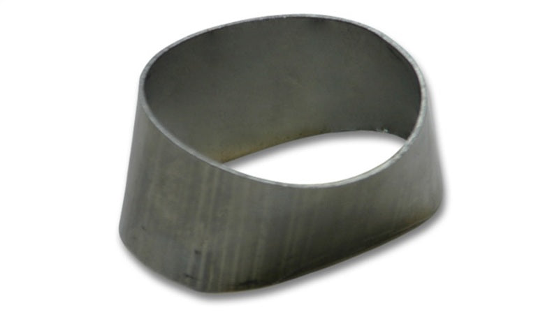 Vibrant 90mmx55mm Oval to 76mm Round Transition Adapter T304 SS for use with Part #1448 and #14480 - 0